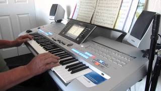 slow organ waltz, with a little added piano