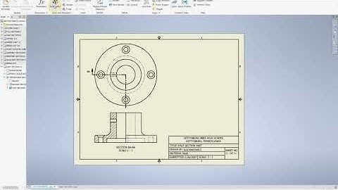 Inventor- Creating the section view of the half section part