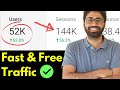 How To Get Traffic To Your Website (Top 7 Free and Fast Traffic sources)