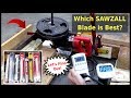 Which sawzall (reciprocating saw) blade is best?  Let