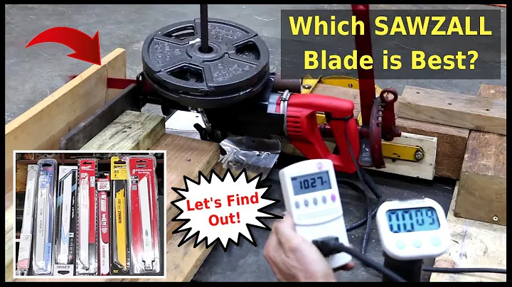 Which sawzall (reciprocating saw) blade is best?  Let's find out!
