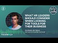 WHAT HR LEADERS SHOULD CONSIDER WHEN LOOKING FOR TOOLS FOR THEIR BUSINESS?