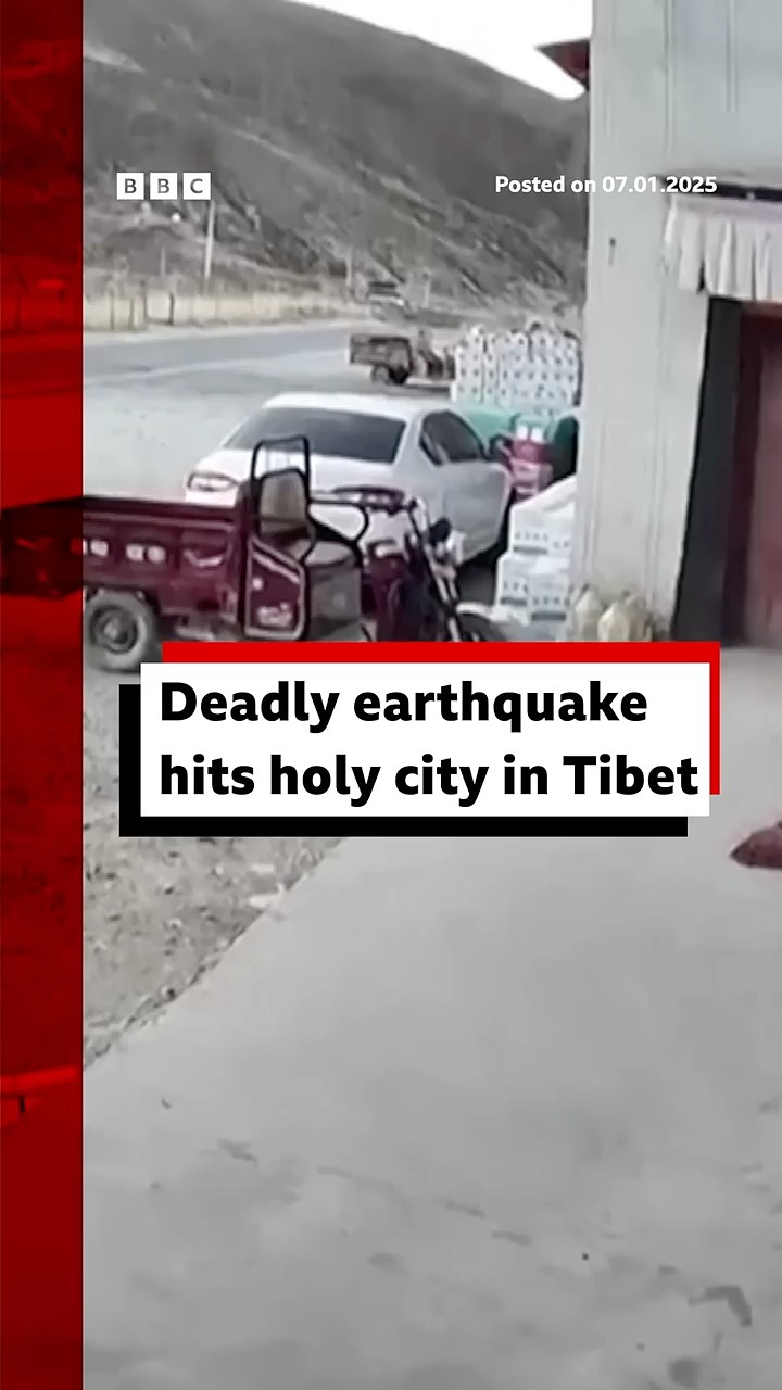 The Chinese military has launched rescue efforts after an earthquake hit the Tibet region. #BBCNews