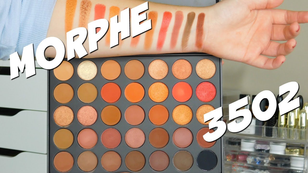MORPHE 35O2 SECOND NATURE PALETTE SWATCHES! YouTube