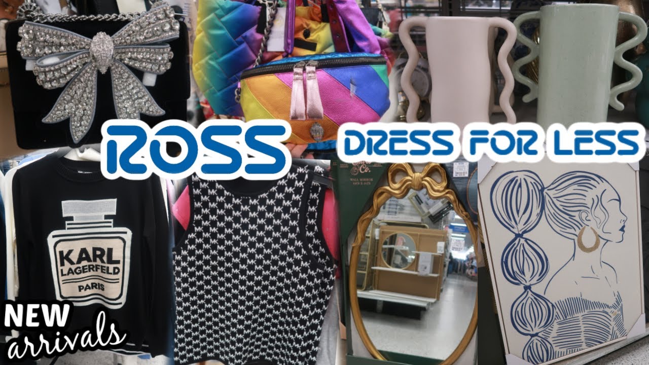 Ross Dress For Less New Finds Pursesclothingdecor And More Youtube 