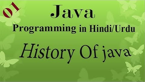 1 java programming History of java