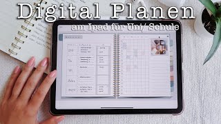 DIGITALER PLANNER AUF DEM TABLET//Planen für die Uni/Schule/Alltag, Digitaler Planer, Studentplanner screenshot 2