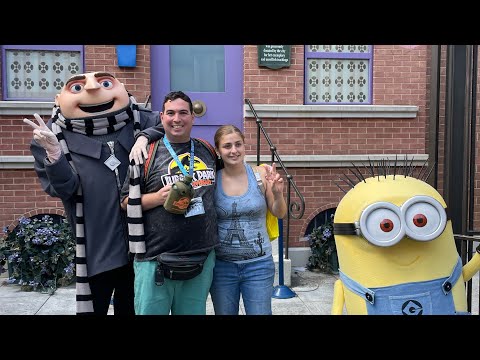 Abbey and David go to Universal Studios!