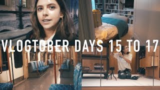 VLOGTOBER 2017 DAYS 15 TO 17: Haircare Routine + ROOM/BOOKSHELF TOUR! | sunbeamsjess