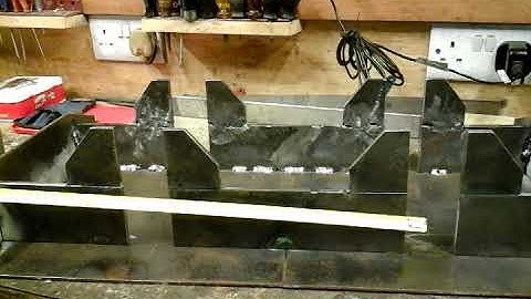 Make a 5" gauge Battery Electric Loco Shunter from scrap Part 2 (chassis)"mr factotum"