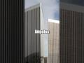 Los Angeles Twin Tower REPLICA 🤯 #building #architecture #viral