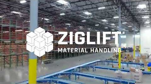 175K SQFT E-Commerce Pick Module - Ziglift Material Handling
