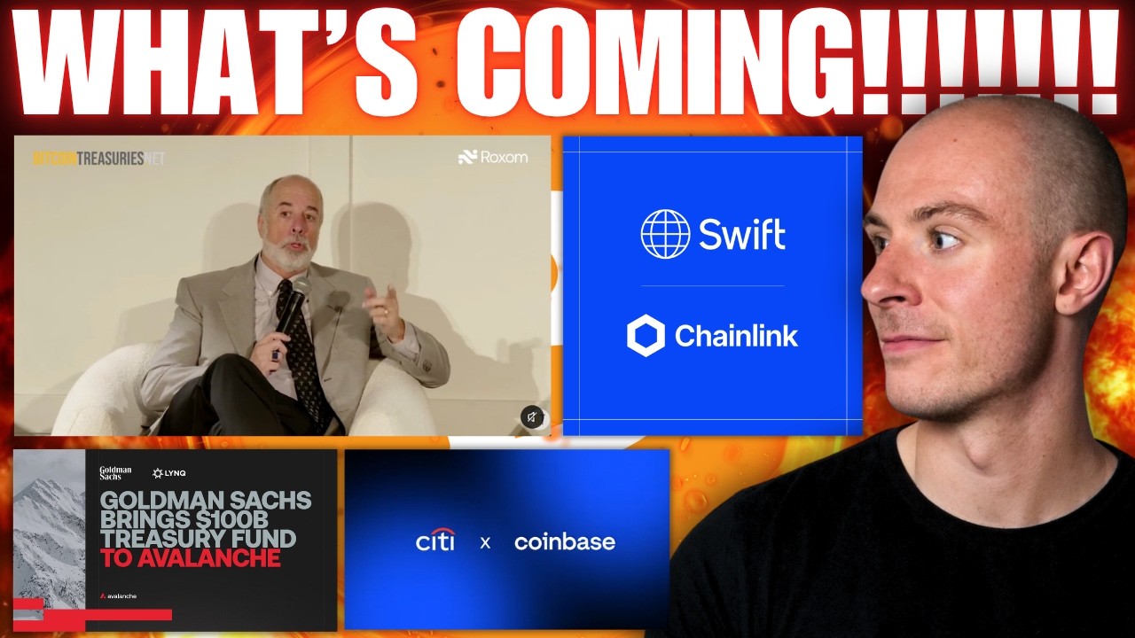 This Will SHOCK Even The Most Bullish People! Swift, Chainlink, Coinbase, Citi, Goldman, AVAX, Ondo!