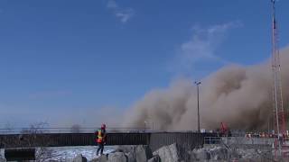 Nanticoke Generating Station Stack Drop - Feb. 28, 2018