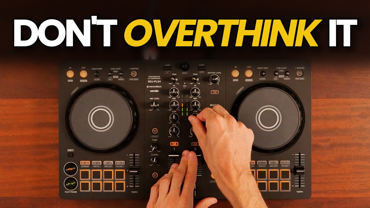 How to Perform Your First DJ Mix Using Just Two Songs - YouTube