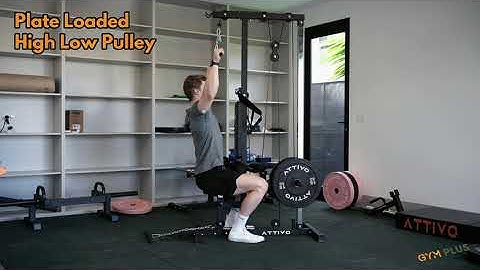 Lat Pulldown & Seated Row Machine