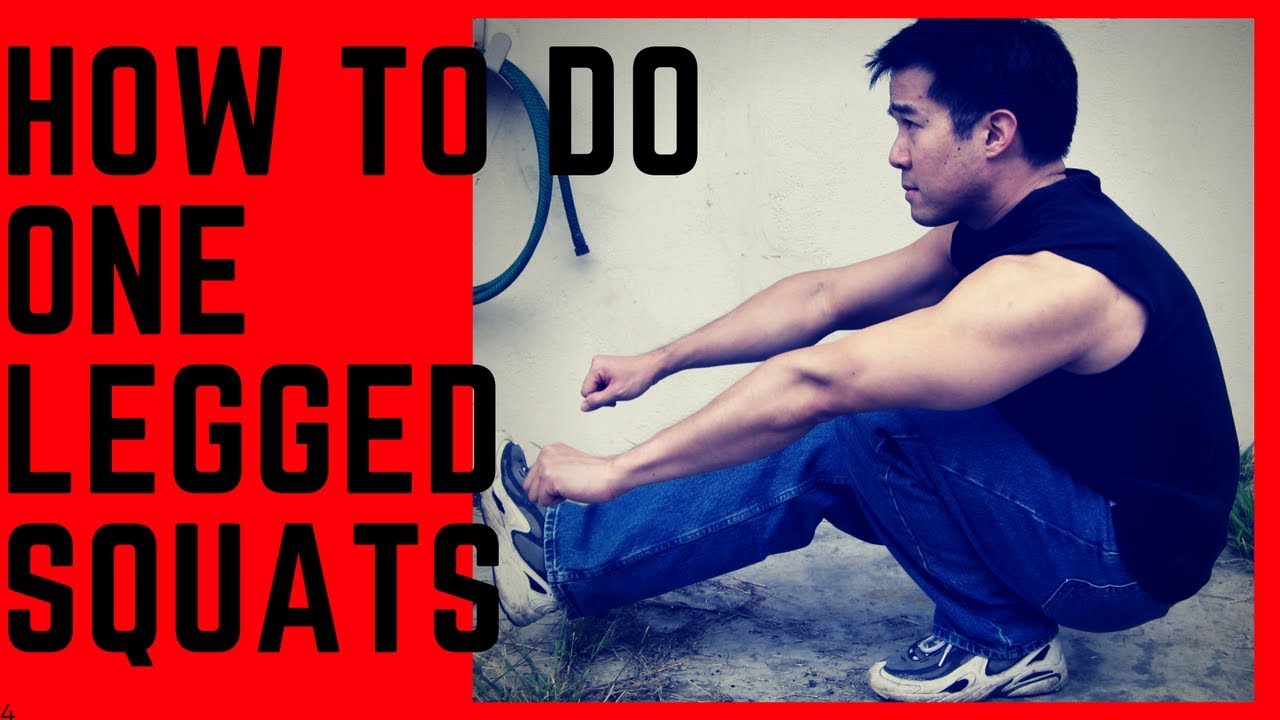 How to Do the One Legged Squat - YouTube