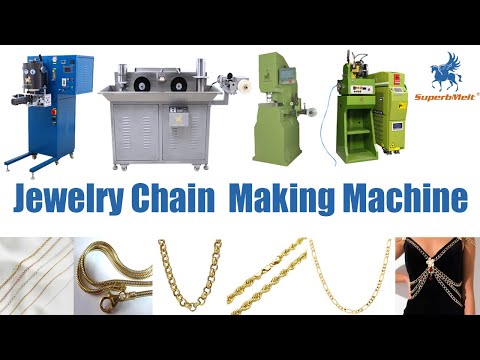 Jewelry Chain Making Machine,Automatic Gold Chain Making Machine for Bracelet, Necklace, Rope