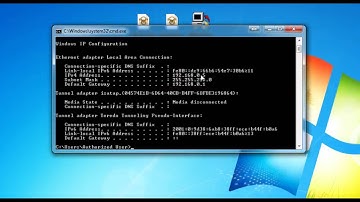 How to locate your IP address using Command Prompt
