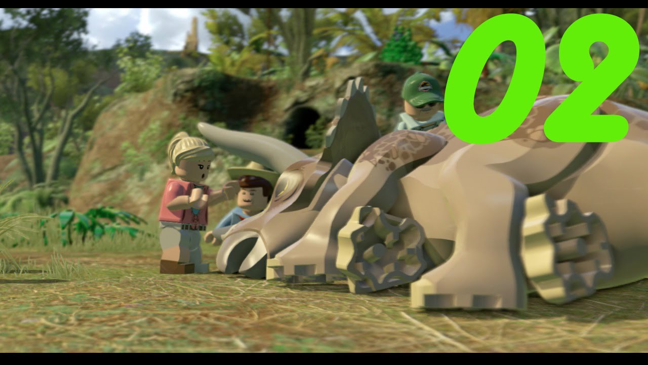 Lego Jurassic World Walkthrough Part 2 To Jurassic Park