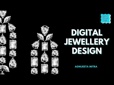 Digital Jewellery Design on PowerPoint | Part 6 | Design inspired from ...