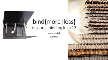 Resource Binding in DirectX 12 (pt.1)