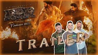 RRR Trailer REACTION | NTR, Ram Charan, Ajay Devgn, Alia Bhatt | SS Rajamouli