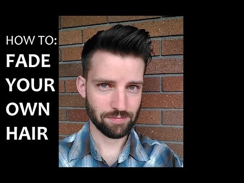 Your Own Hair With Clippers How To Cut Your Own Hair Fade Your Own