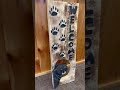 Chainsaw carved welcome bear