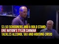 $3.50 Schooners and a Bold Stand: One Nation's Tyler Carman Tackles Alcohol Tax and Housing Crisis