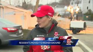 More than 100 rescued from Quincy overnight