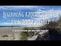 A Meditation on Writing Poetry | Summer Solstice at Limantour Beach