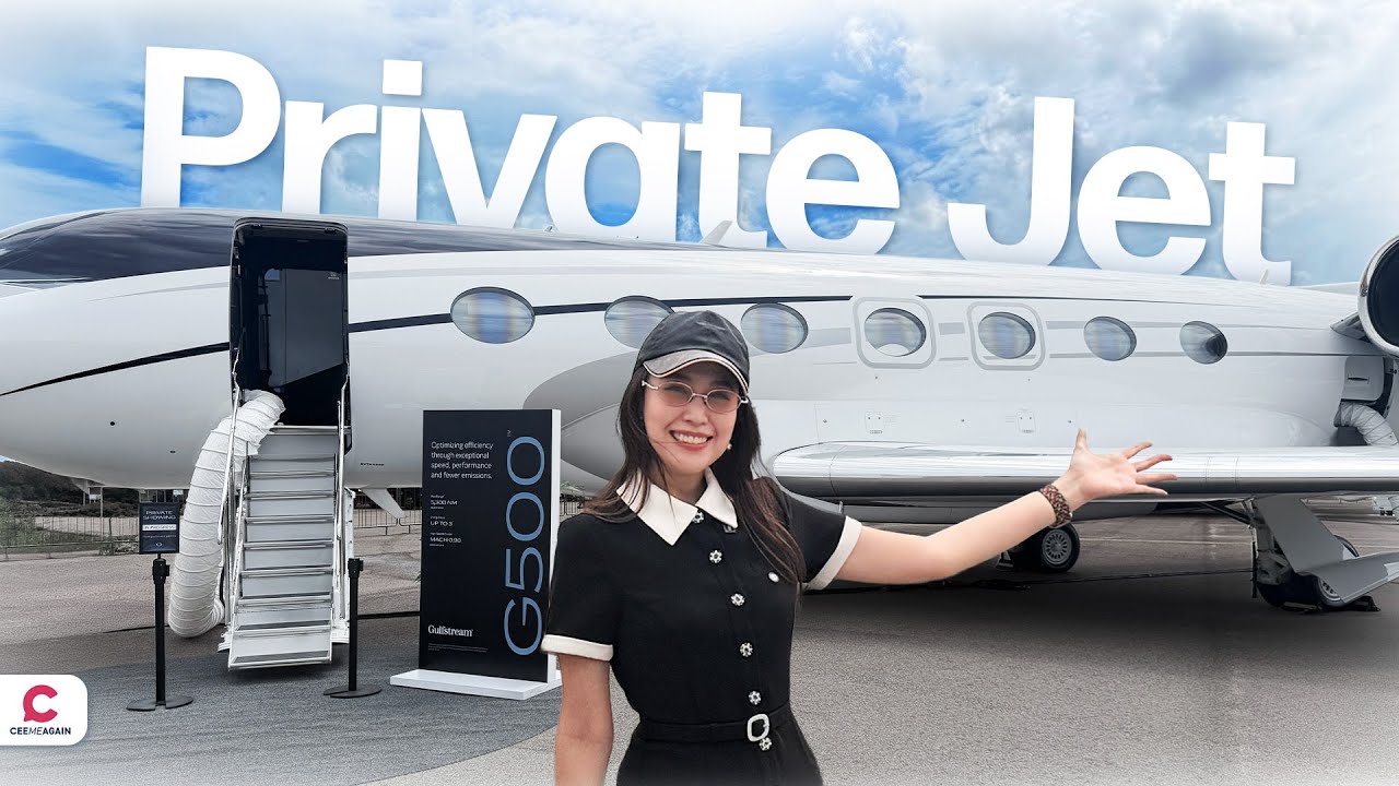 ส่องภายใน Private Jet ราคาพันล้าน | Ceemeagain