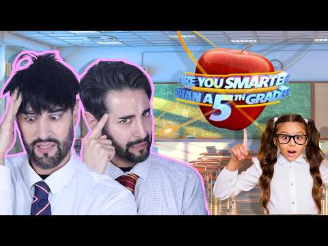 Are We Smarter Than A 10 Year Old?! Back To School QUIZ! 💜🖤 The Welsh Twins