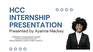 HCC Internship Experience 2026