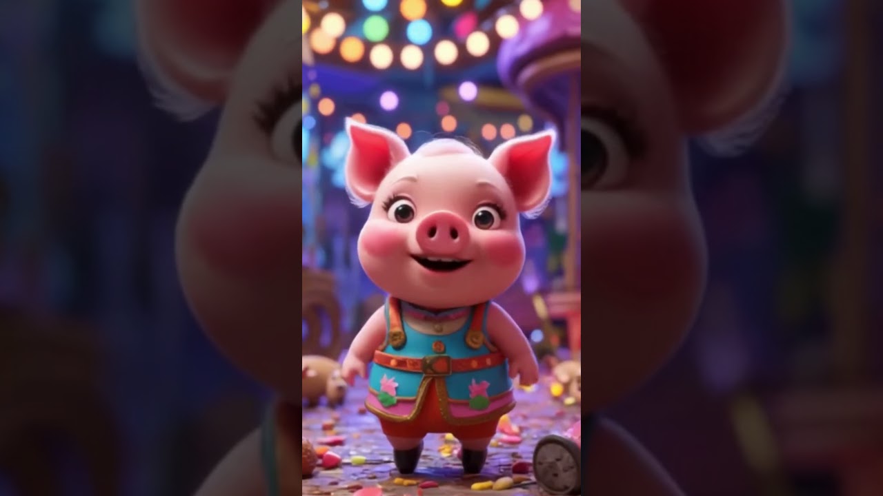 Tiny Pig, Big Party Vibes 🐷✨