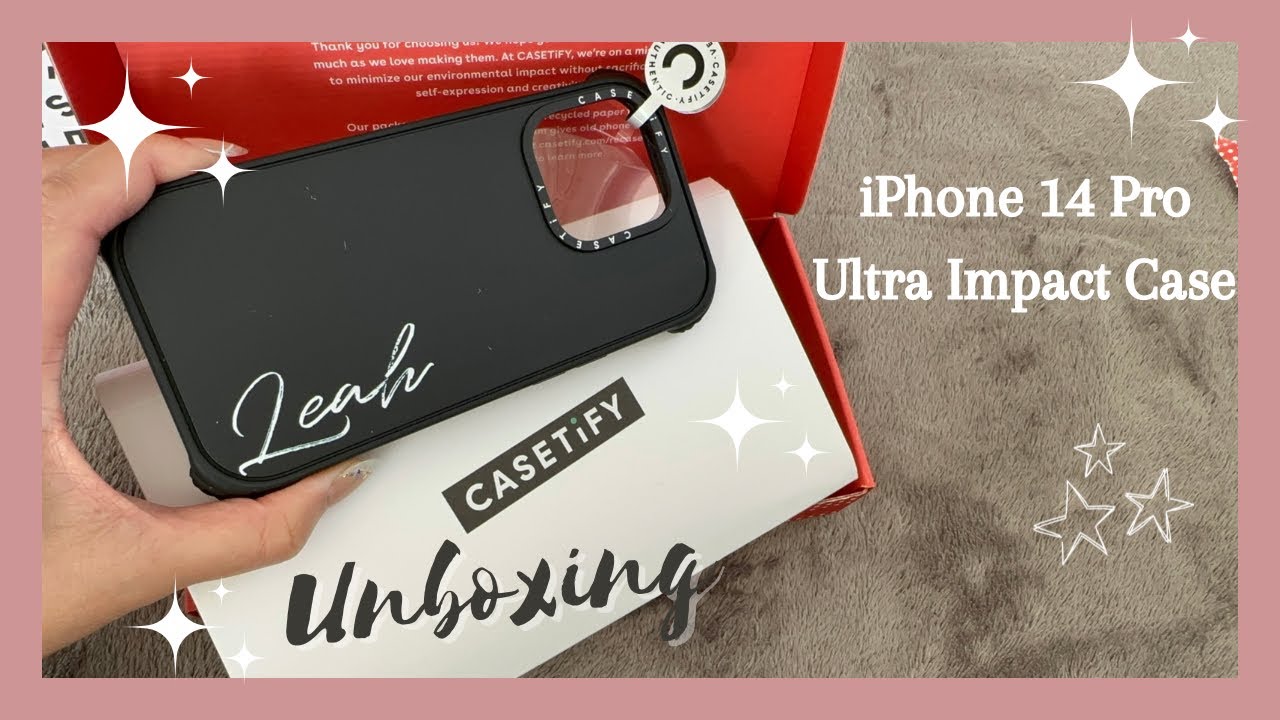 CASETiFY Unboxing iPhone 14 Pro Ultra Impact Case Customized 