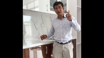 Đá Ốp Bếp Chọn Đá Tự Nhiên Hay Đá Nhân Tạo - XÂY NHÀ TRỌN GÓI LACO #shorts