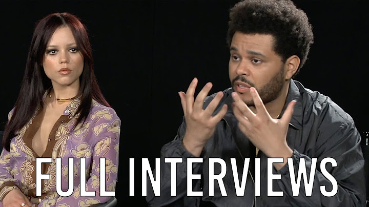Hurry Up Tomorrow Full Interviews with Jenna Ortega and The Weeknd (Abel Tesfaye) - May 16, 2025