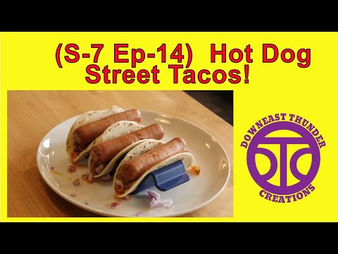 (S-7 Ep-14) Hot Dog Street Tacos!  #Lunch #GuyFoodGourmet #Foodie #FastFood #Yummie #Yummy