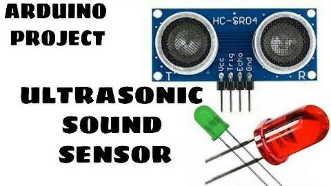 Ultrasonic sensor (Hot/Cold leds) - Arduino Project