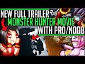 New Greater Rathalos - Monster Hunter Movie Trailer Pro and Noob Breakdown - Monster Hunter! #mhw