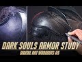 Dark Souls Armor Material study - Digital Art Workouts #5