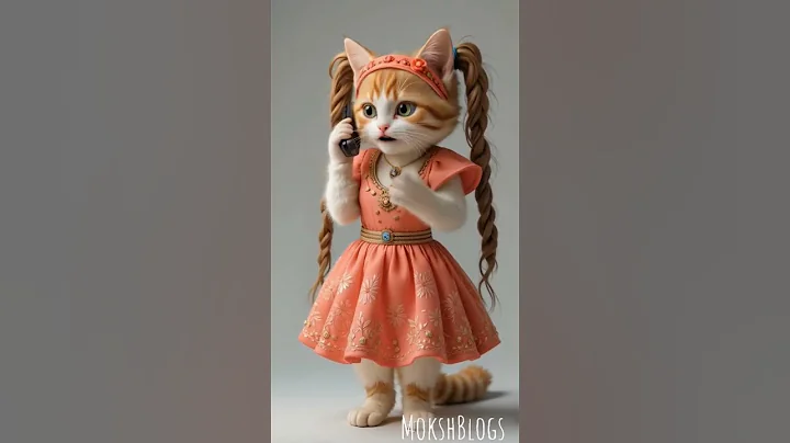 Watch the video about Cute cat talking on phone 📱#cutepet#cat #ytshorts#shortsvirl #anmals#trending#funny#cuteanimal#cute