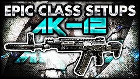 Best K.E.M class setup- COD Ghosts- AK-12-Epic class setups