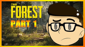 The Forest l Building NEW Base l First Cannibal Encounter!