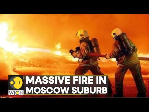 News Alert: Massive fire breaks out at suburban shopping centre in Moscow | Top News | WION