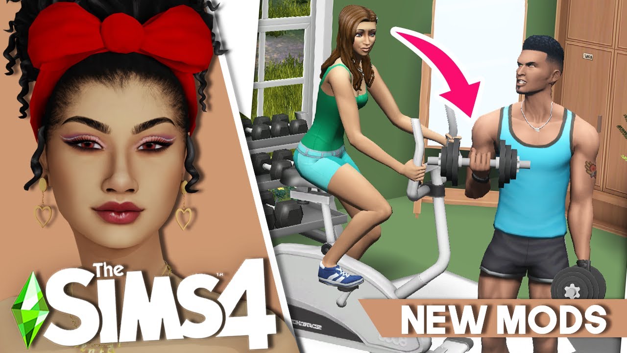 Realistic Workout Equipment, Realistic Food, & MORE! (The Sims 4 Mods)