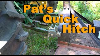 Pat's Quick Hitch Installation