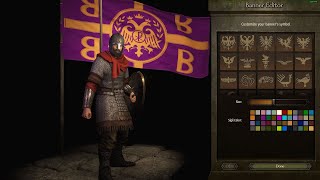 Mount and Blade Bannerlord- How To Create Your Own Custom Banner!